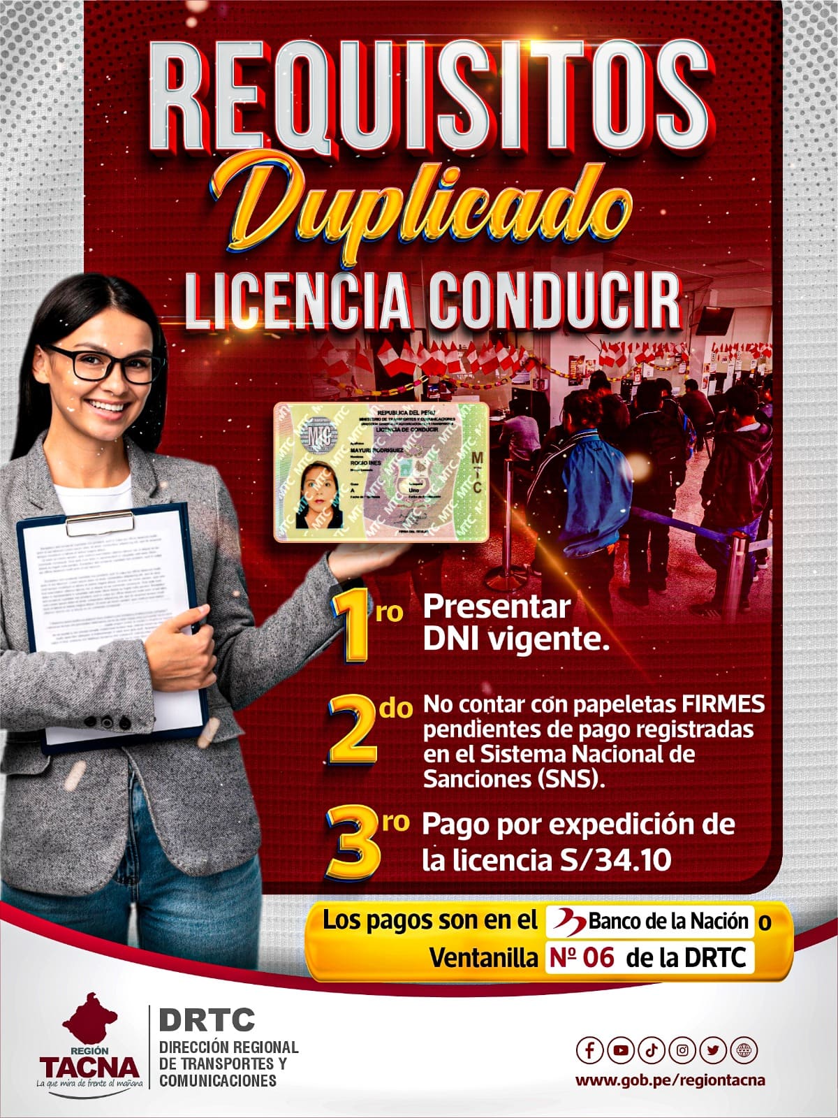 Requisitos para duplicado de licencia de conducir